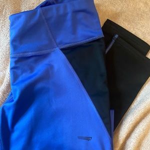 blue leggings size L